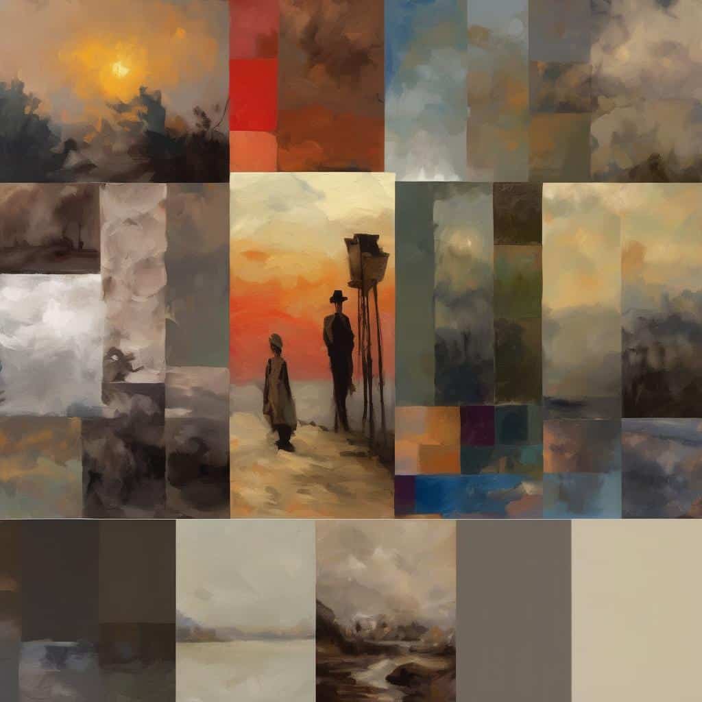 Σύγχρονη πολιτική τέχνη με κοινωνικά μηνύματα, σε πίνακες που αποτυπώνουν πολιτικά και κοινωνικά θέματα.